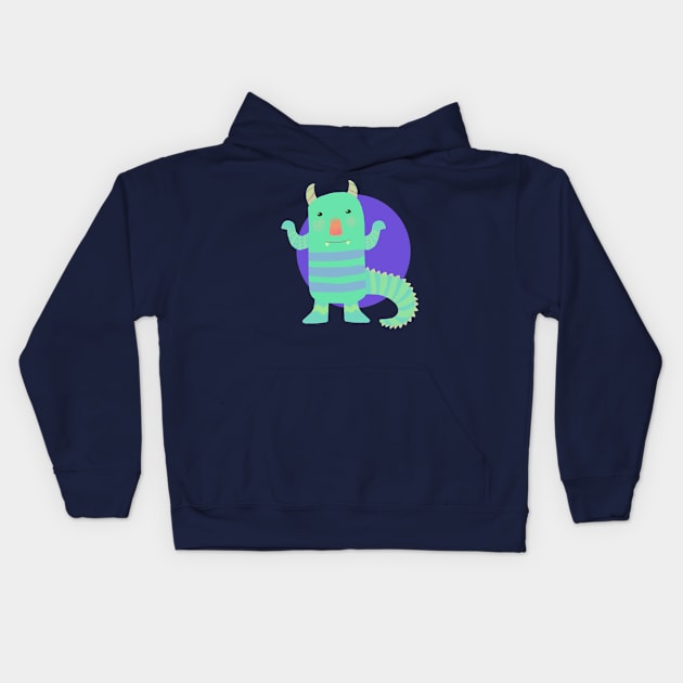 Rawr Kids Hoodie by Ohhaphrodite